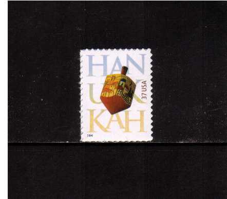 view larger image for  : SG Number 4397 / Scott Number 3880 (2004) - Hanukkah<br/>
<br/>
Self adhesive