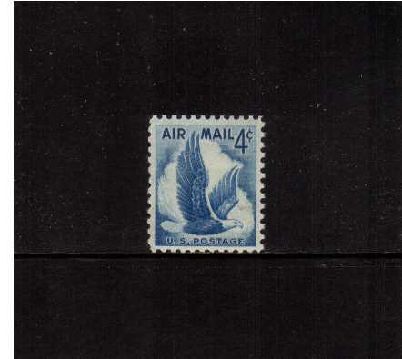view larger image for Airmails Airmails: SG Number A1066 / Scott Number 4c (1954) - Eagle in Flight Blue