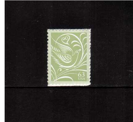 view larger image for  : SG Number 4541 / Scott Number 3999 (2006) - 'Wedding Doves'<br/>
Booklet single
<br/>
<br/>
Self adhesive