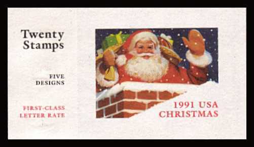 view larger image for Booklets Booklets: SG Number - / Scott Number $5.80 (1991) - Christmas - Santa