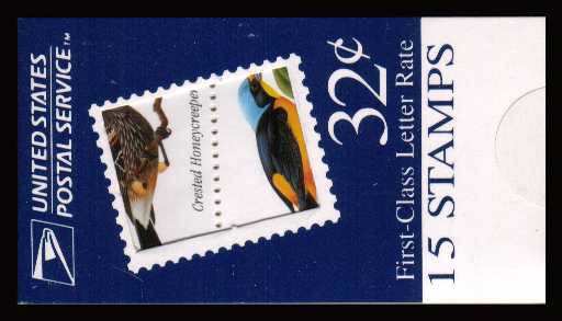 view larger image for Booklets Booklets: SG Number - / Scott Number $4.80 (1998) - Tropical Birds<br/>
'Makeshift Vending Machine Booklet'