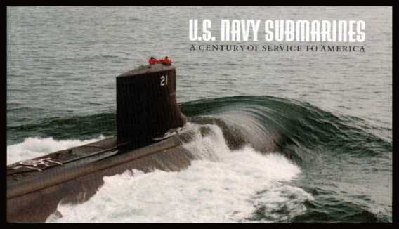 view larger image for  : SG Number SB301 / Scott Number BK279 (2000) - Submarines Booklet