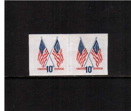 2009 44c American Flag, SA, Booklet of 10 Scott 4396 Mint F/VF NH