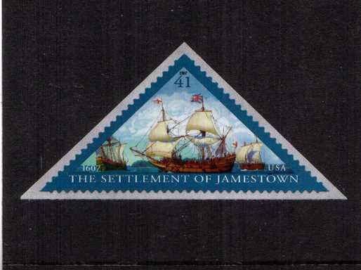view larger image for  : SG Number 4705 / Scott Number 4136 (2007) - Settlement of Jamestown<br/>
<br/>Self adhesive