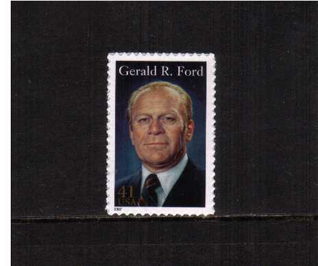 view larger image for  : SG Number 4784 / Scott Number 4199 (2007) - President Gerald R. Ford<br/>
<br/>Self adhesive