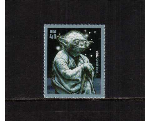 view larger image for  : SG Number 4790 / Scott Number 4205 (2007) - Star Wars: Yoda<br/><br/>
Self adhesive
