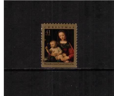 view larger image for  : SG Number 4803 / Scott Number 4206 (2007) - Christmas - Madonna and Child<br/> Booklet stamp<br/><br/>
Self adhesive