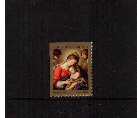 view larger image for  : SG Number 5012 / Scott Number 4424 (2009) - Christmas - Madonna and Child<br/>
Booklet single
<br/><br/>Self Adhesive