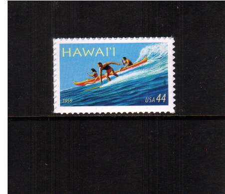 view larger image for  : SG Number 4999 / Scott Number 4415 (2009) - Hawaii Statehood, 50th Anniversary
<br/><br/>Self Adhesive
