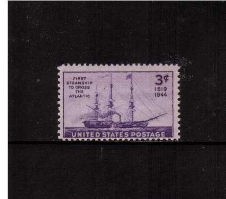 view larger image for  : SG Number 920 / Scott Number 923 (1944) - Steamship 'Savannah'
