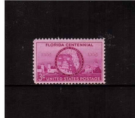 view larger image for  : SG Number 924 / Scott Number 927 (1945) - Florida Statehood Centennial