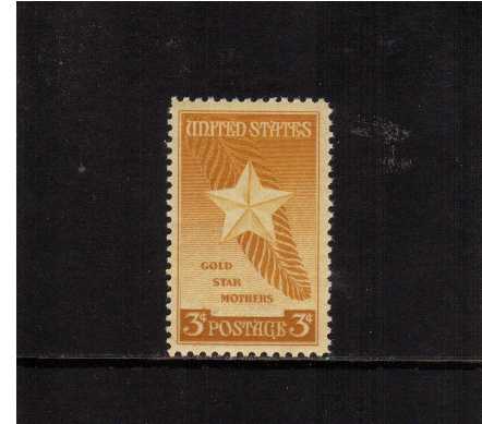 view larger image for  : SG Number 966 / Scott Number 969 (1948) - Gold Star Mothers