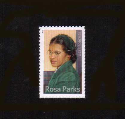 view larger image for  : SG Number 5369 / Scott Number 4742 (2013) - Rosa Parks - 100th Birth anniversary
<br/><br/>Self Adhesive