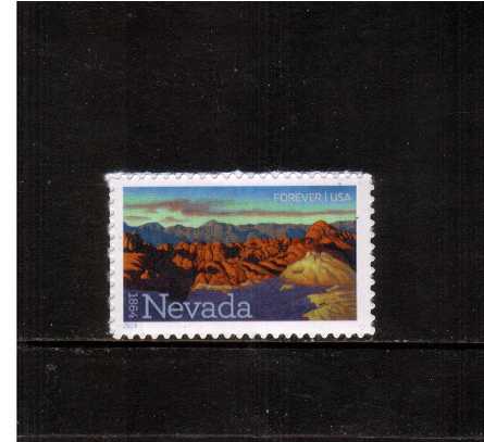 view larger image for  : SG Number 5522 / Scott Number 4907 (2014) - Nevada Statehood<br/>
Sheet single
<br/><br/>
Self adhesive