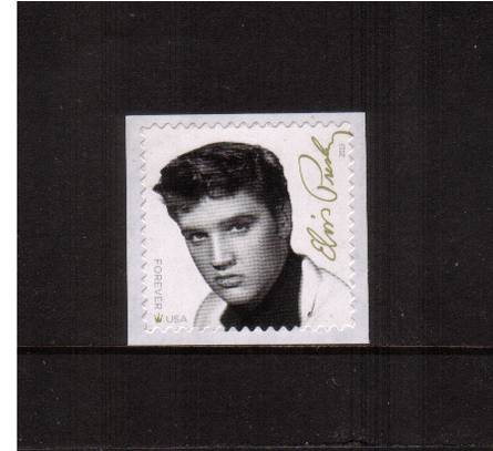 view larger image for  : SG Number  / Scott Number 5009 (2015) - Music Icons Series<br/>
Elvis Presley single<br/><br/>
Self Adhesive
