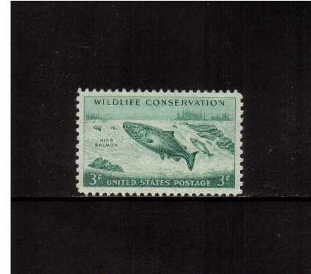 view larger image for  : SG Number 1081 / Scott Number 1079 (1956) - Wildlife - King Salmon